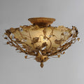 MAXIM, ELEGANTE-SEMI-FLUSH MOUNT, SEMI FLUSH MOUNT LIGHT