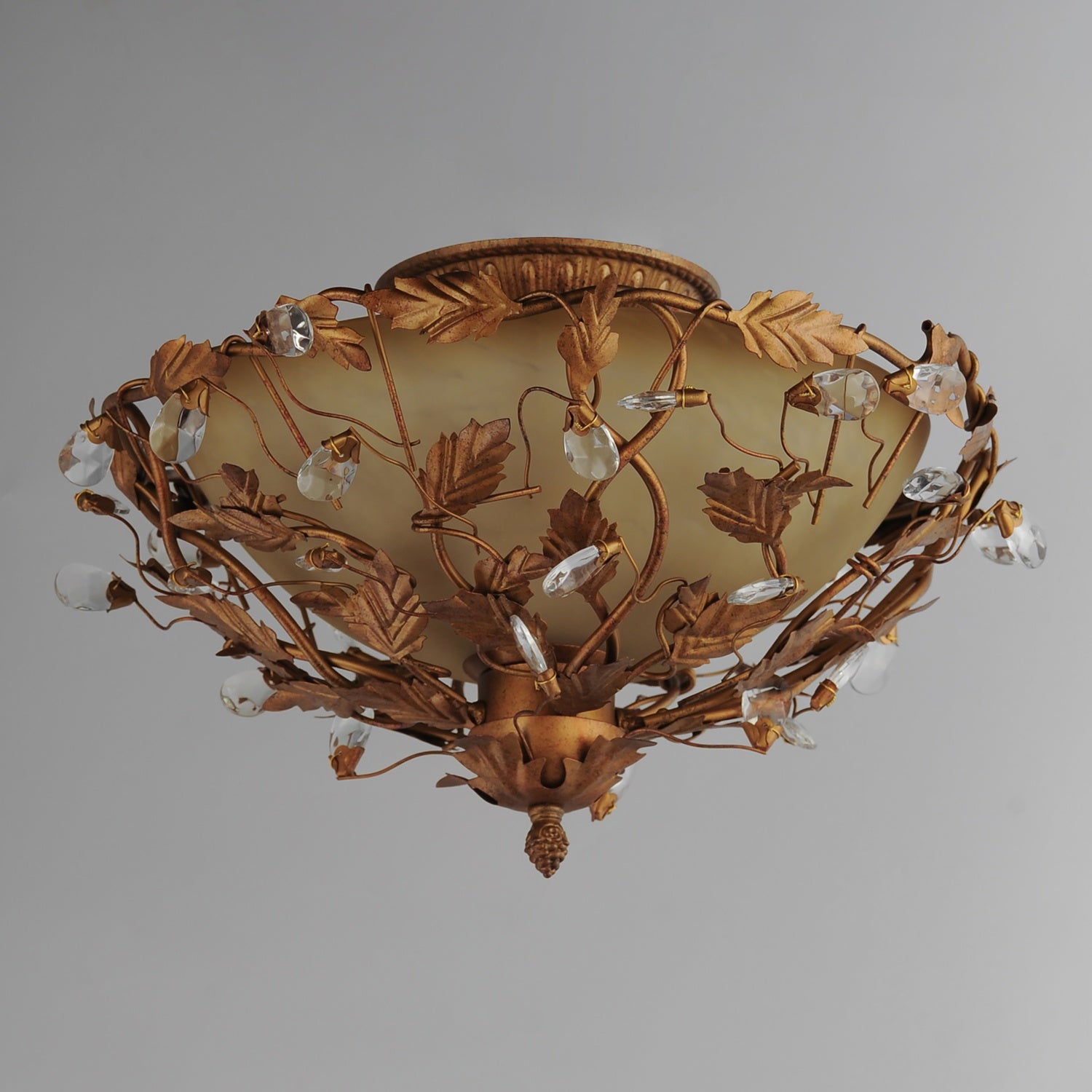 MAXIM, ELEGANTE-SEMI-FLUSH MOUNT, SEMI FLUSH MOUNT LIGHT