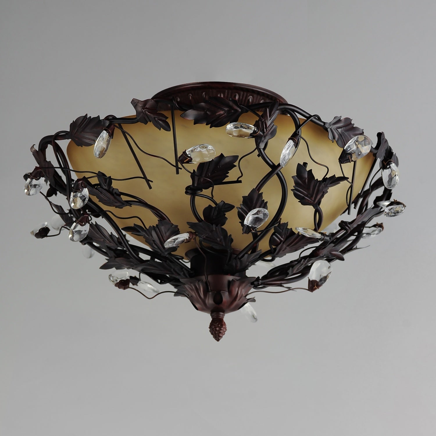 MAXIM, ELEGANTE-SEMI-FLUSH MOUNT, SEMI FLUSH MOUNT LIGHT