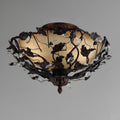 MAXIM, ELEGANTE-SEMI-FLUSH MOUNT, SEMI FLUSH MOUNT LIGHT