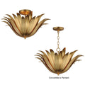 MAXIM, Firenze Semi Flush/Pendant Convertible, PENDANT LIGHT