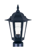 MAXIM BUILDER CAST-OUTDOOR POLE/POST MOUNT | 3001CLBK - Post