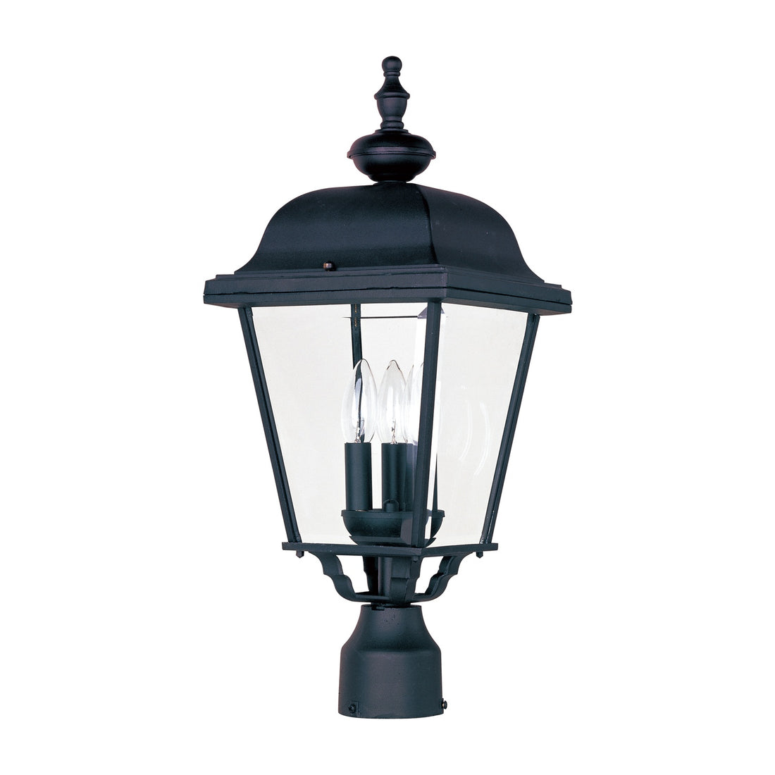 MAXIM BUILDER CAST-OUTDOOR POLE/POST MOUNT | 3008BK - Post