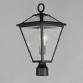 MAXIM PRISM-OUTDOOR POST LANTERN | 30568CLBK - Post