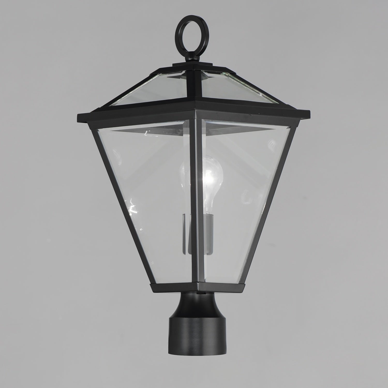 MAXIM PRISM-OUTDOOR POST LANTERN | 30568CLBK - Post