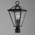 MAXIM PRISM-OUTDOOR POST LANTERN | 30568CLBK - Post