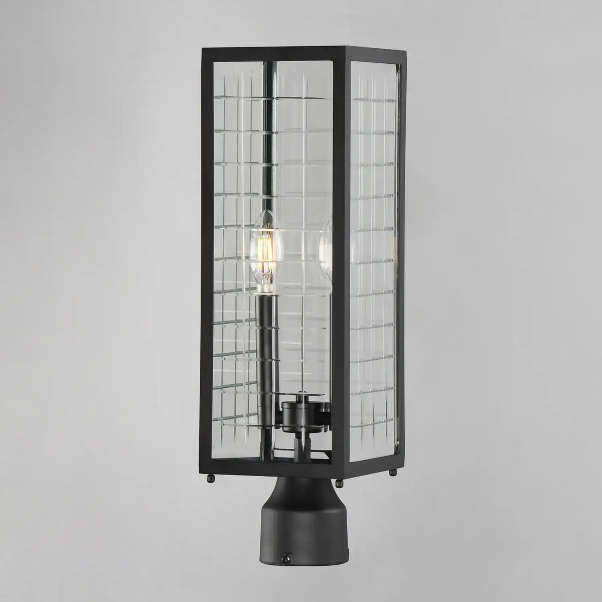 MAXIM MAGNUS-OUTDOOR POLE/POST MOUNT | 30699CLBK - Post