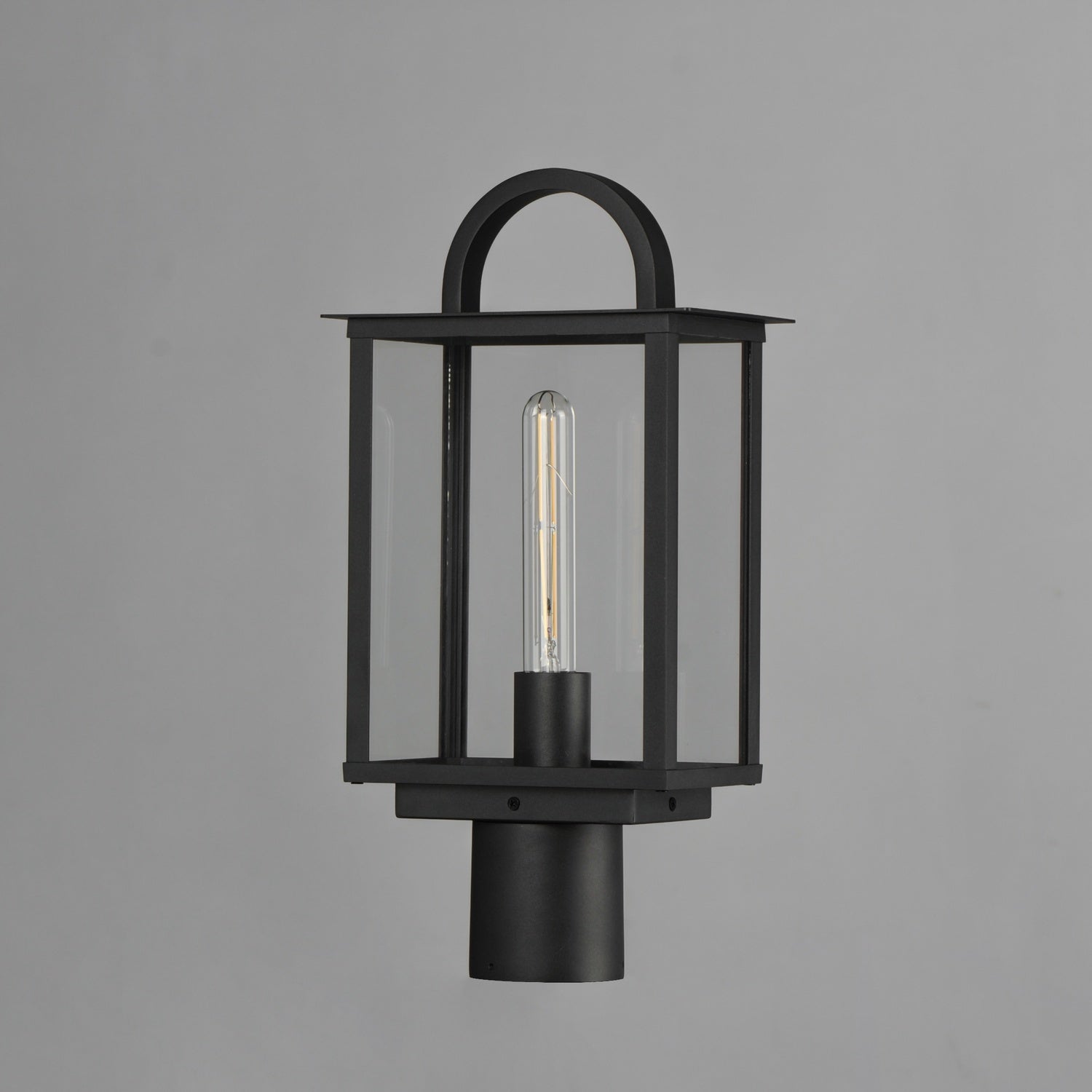 MAXIM MANCHESTER-OUTDOOR DECK LANTERN | 30759CLBK - Post