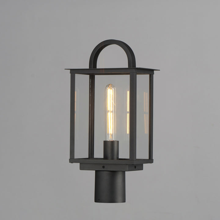 MAXIM MANCHESTER-OUTDOOR DECK LANTERN | 30759CLBK - Post