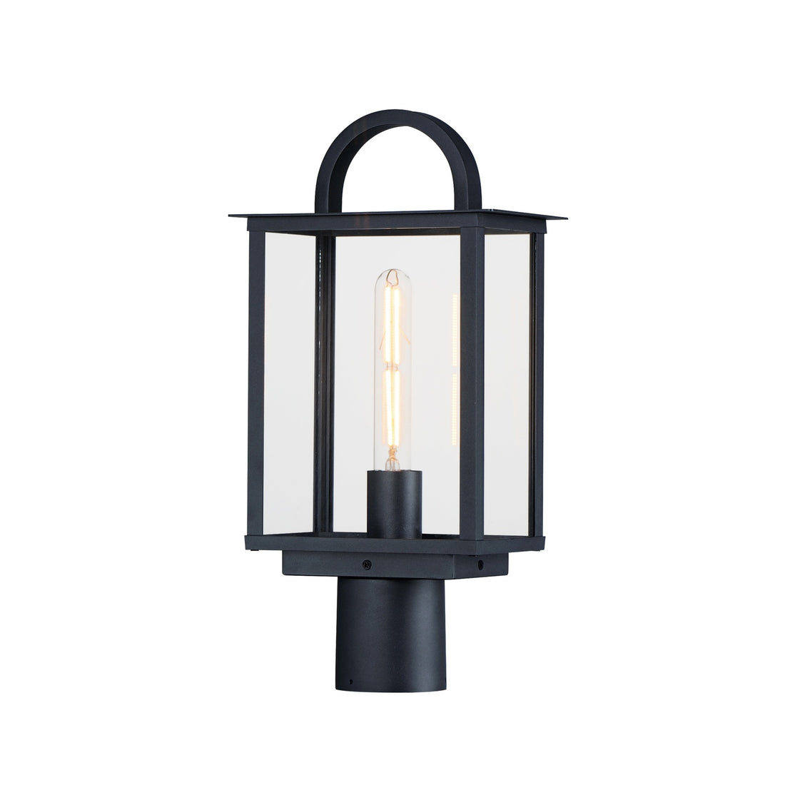 MAXIM MANCHESTER-OUTDOOR DECK LANTERN | 30759CLBK - Post