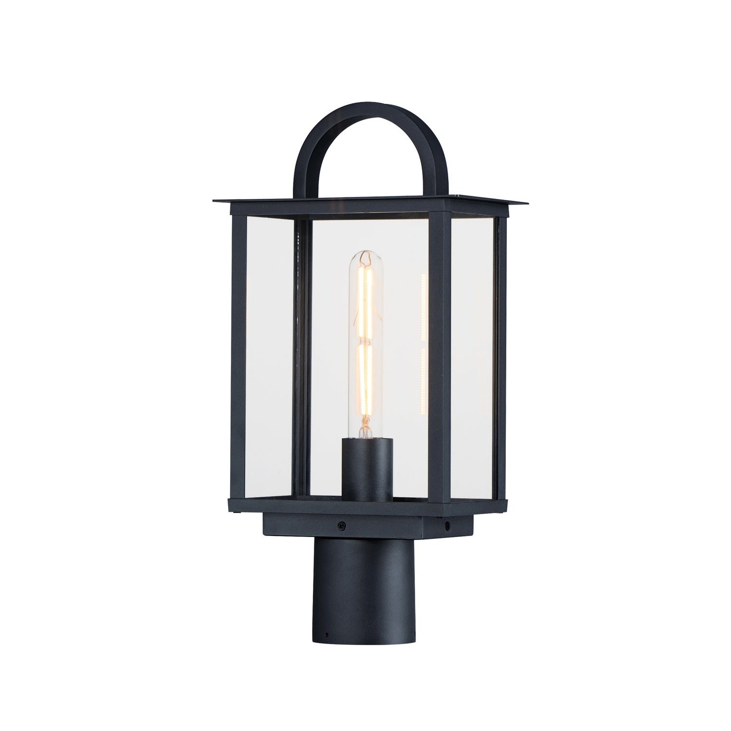 MAXIM MANCHESTER-OUTDOOR DECK LANTERN | 30759CLBK - Post