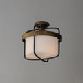 MAXIM, RUFFLES-SEMI-FLUSH MOUNT, SEMI FLUSH MOUNT LIGHT