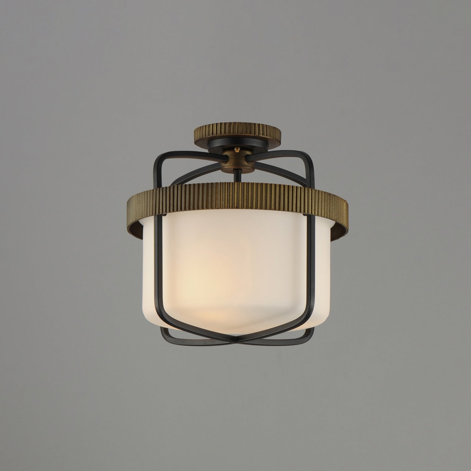 MAXIM, RUFFLES-SEMI-FLUSH MOUNT, SEMI FLUSH MOUNT LIGHT