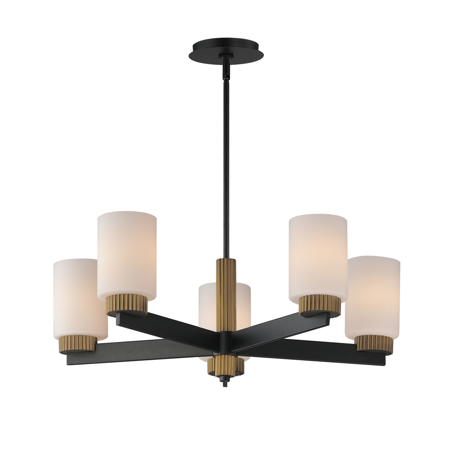 MAXIM, RUFFLES-SINGLE-TIER CHANDELIER, PENDANT LIGHT