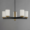 MAXIM, RUFFLES-SINGLE-TIER CHANDELIER, PENDANT LIGHT