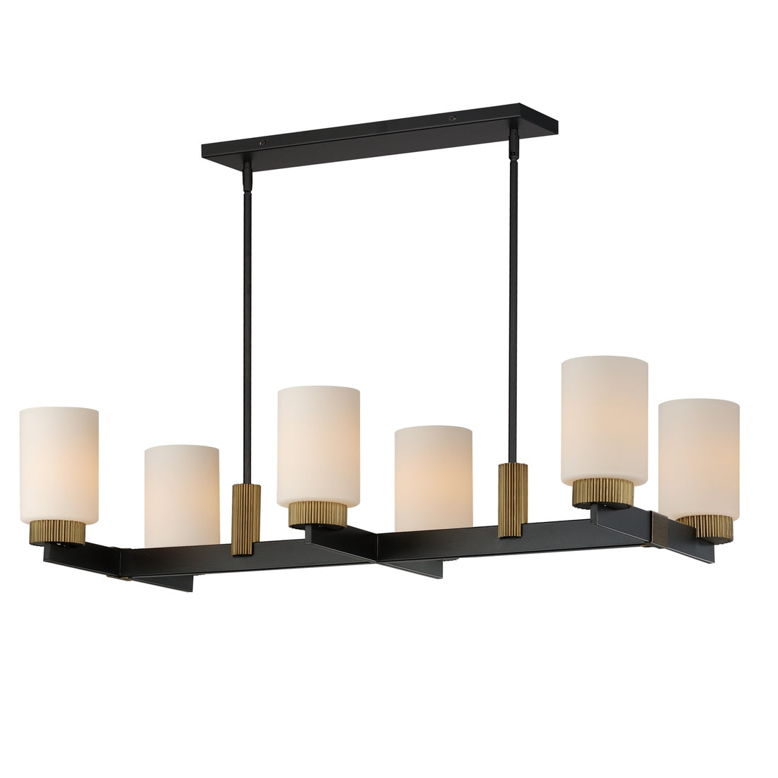 MAXIM, RUFFLES-LINEAR PENDANT, CHANDELIER LIGHT