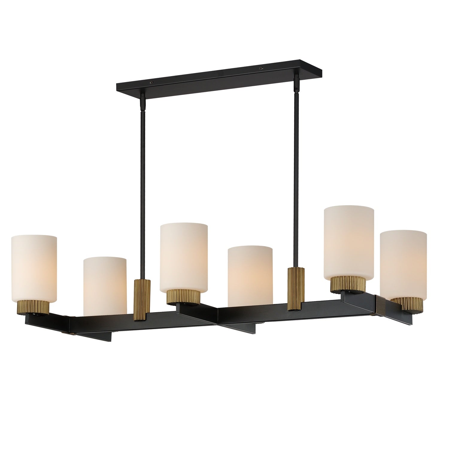 MAXIM, RUFFLES-LINEAR PENDANT, CHANDELIER LIGHT