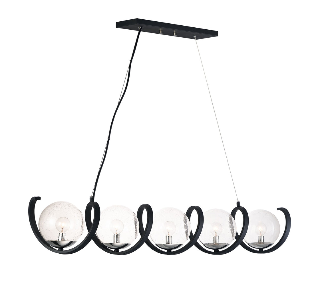MAXIM, CURLICUE-MULTI-LIGHT PENDANT, CHANDELIER LIGHT