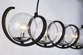 MAXIM, CURLICUE-MULTI-LIGHT PENDANT, CHANDELIER LIGHT