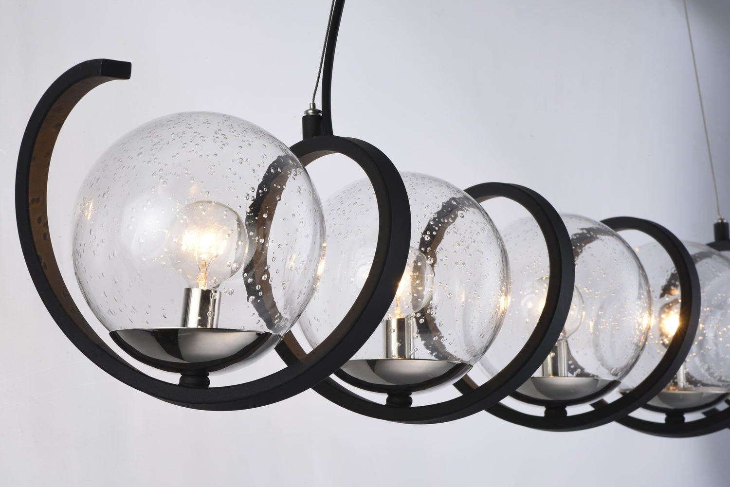 MAXIM, CURLICUE-MULTI-LIGHT PENDANT, CHANDELIER LIGHT