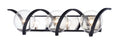 MAXIM, CURLICUE-BATH VANITY, VANITY LIGHT