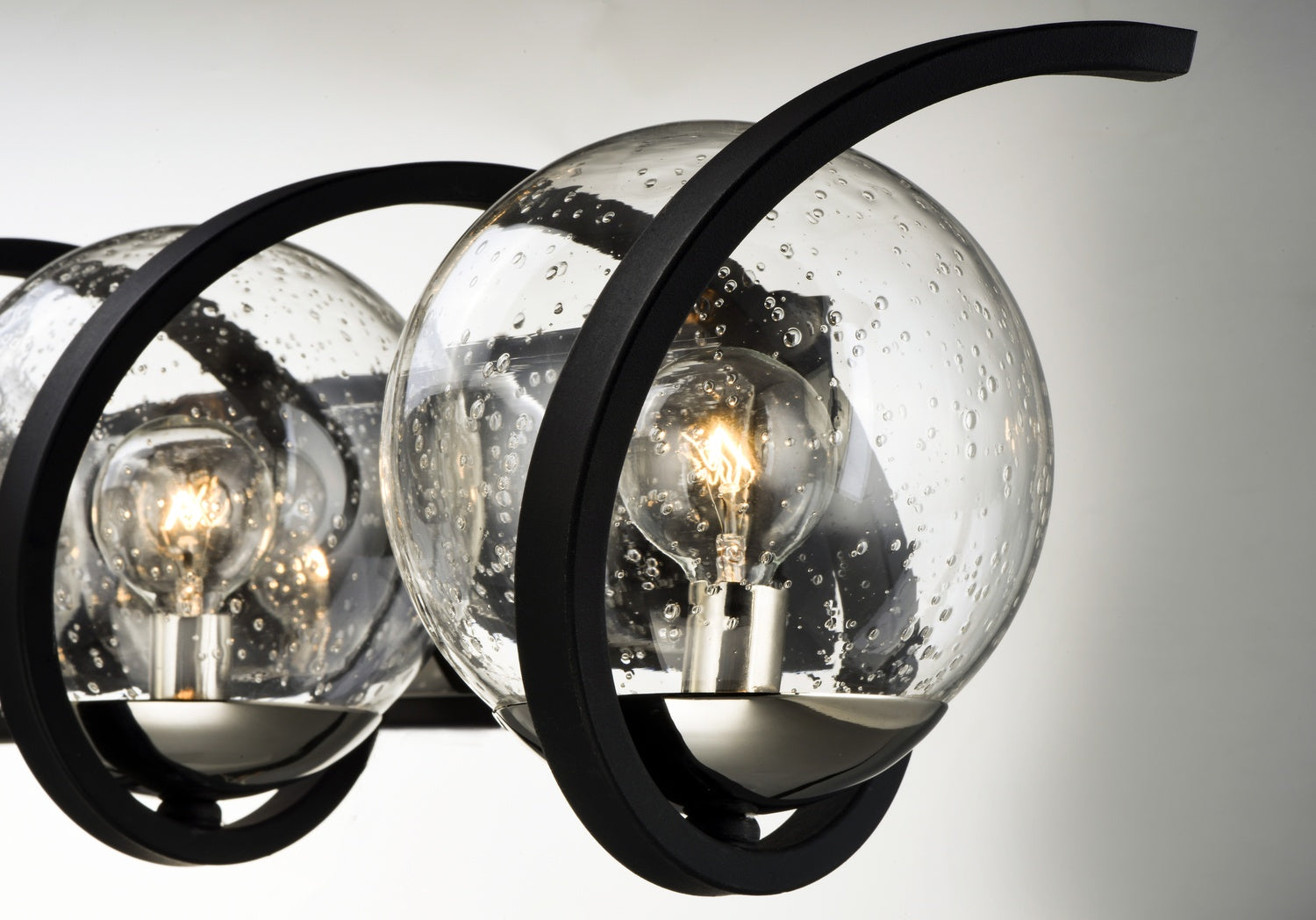 MAXIM, CURLICUE-BATH VANITY, VANITY LIGHT