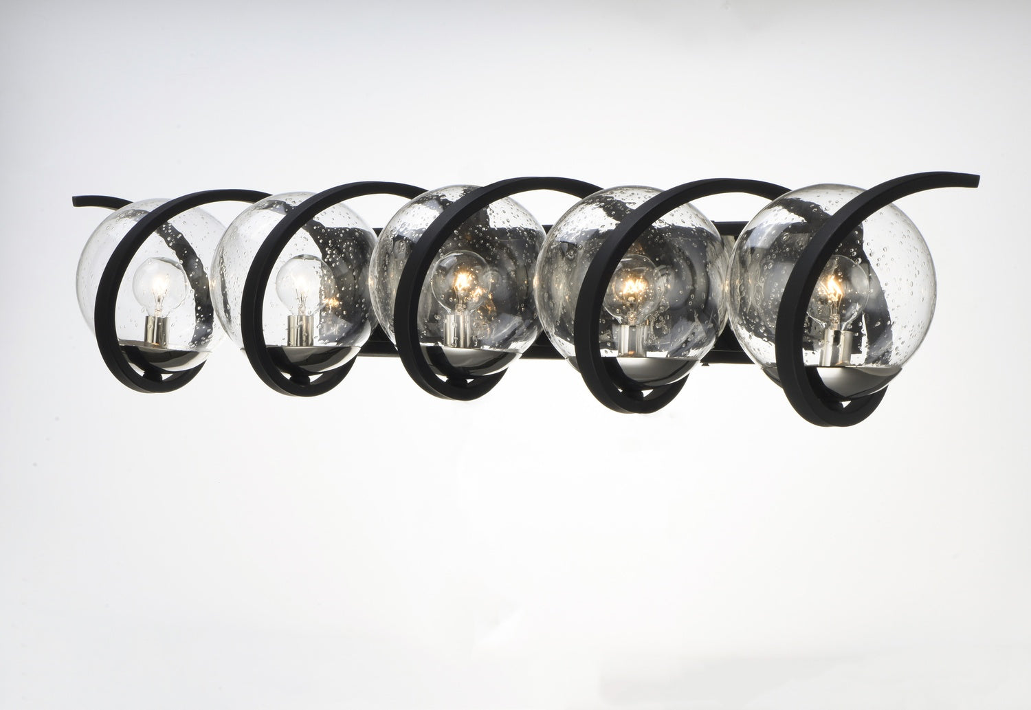 MAXIM, CURLICUE-BATH VANITY, VANITY LIGHT