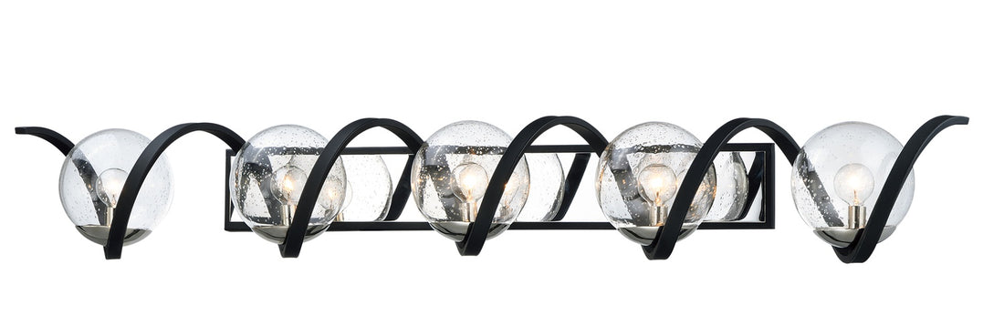MAXIM, CURLICUE-BATH VANITY, VANITY LIGHT