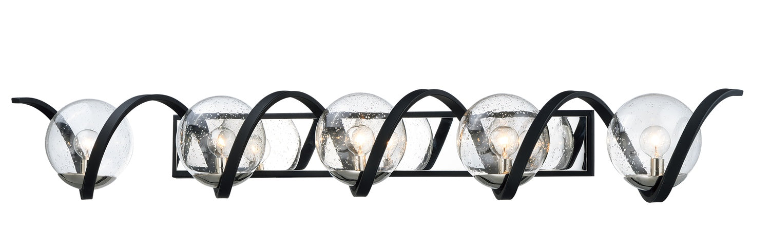 MAXIM, CURLICUE-BATH VANITY, VANITY LIGHT
