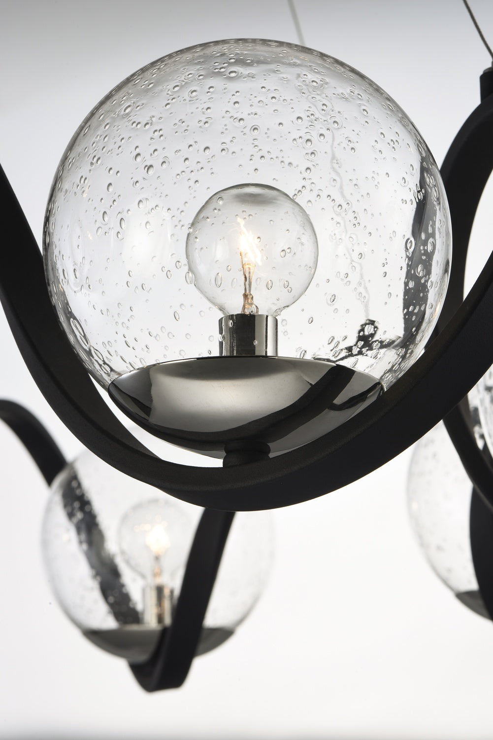 MAXIM, CURLICUE-MULTI-LIGHT PENDANT, CHANDELIER LIGHT
