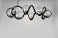 MAXIM, CURLICUE-MULTI-LIGHT PENDANT, CHANDELIER LIGHT