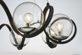 MAXIM, CURLICUE-MULTI-LIGHT PENDANT, CHANDELIER LIGHT