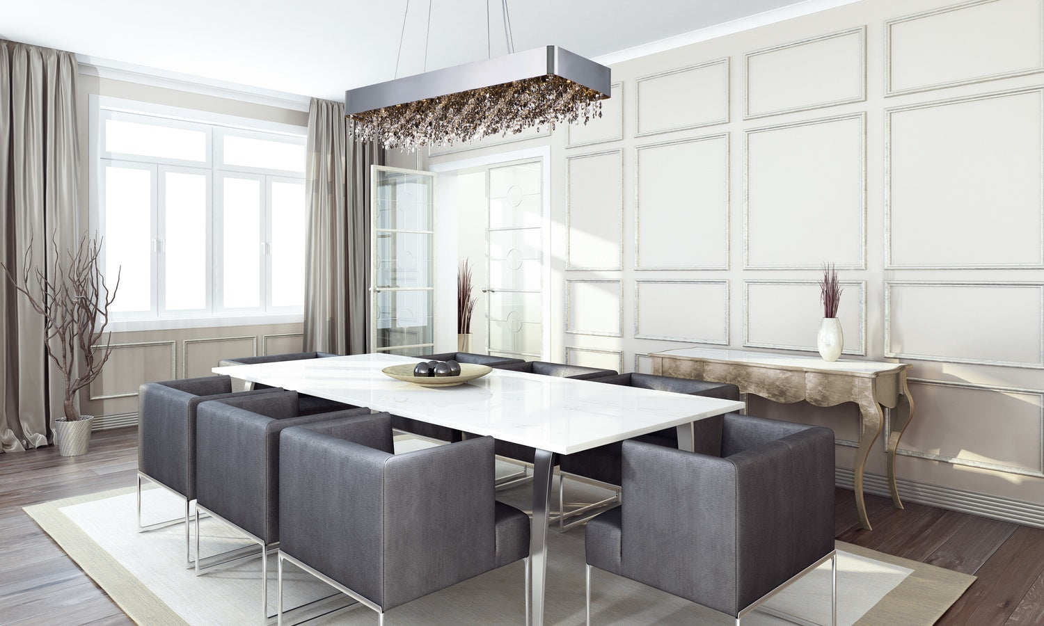 MAXIM, MYSTIC-LINEAR PENDANT, CHANDELIER LIGHT