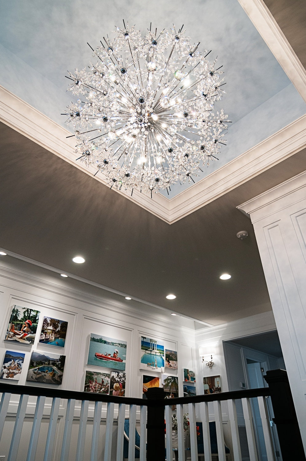 MAXIM, STARFIRE-SINGLE-TIER CHANDELIER, PENDANT LIGHT