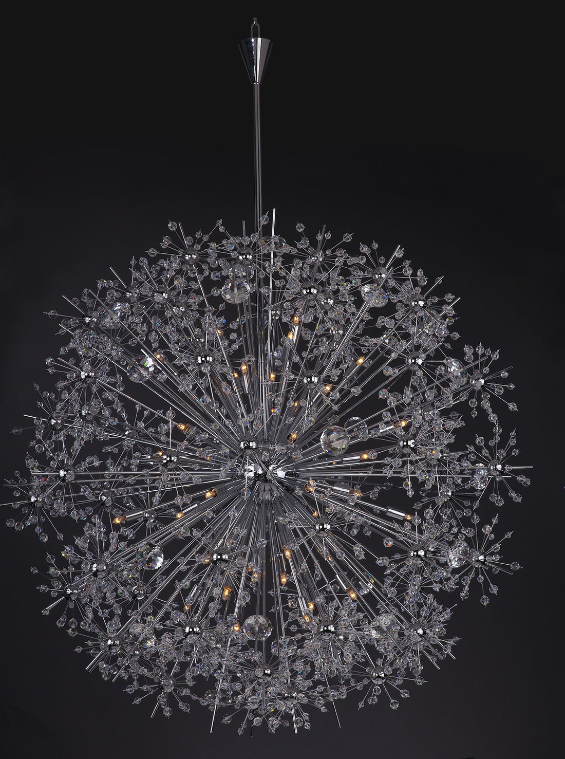 MAXIM, STARFIRE-SINGLE-TIER CHANDELIER, PENDANT LIGHT