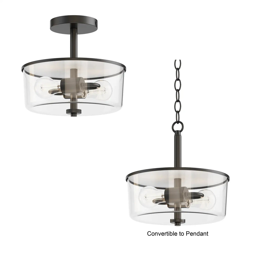 MAXIM, Fuller Semi Flush/Pendant Convertible, PENDANT LIGHT