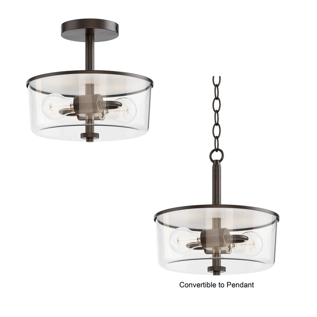 MAXIM, Fuller Semi Flush/Pendant Convertible, PENDANT LIGHT
