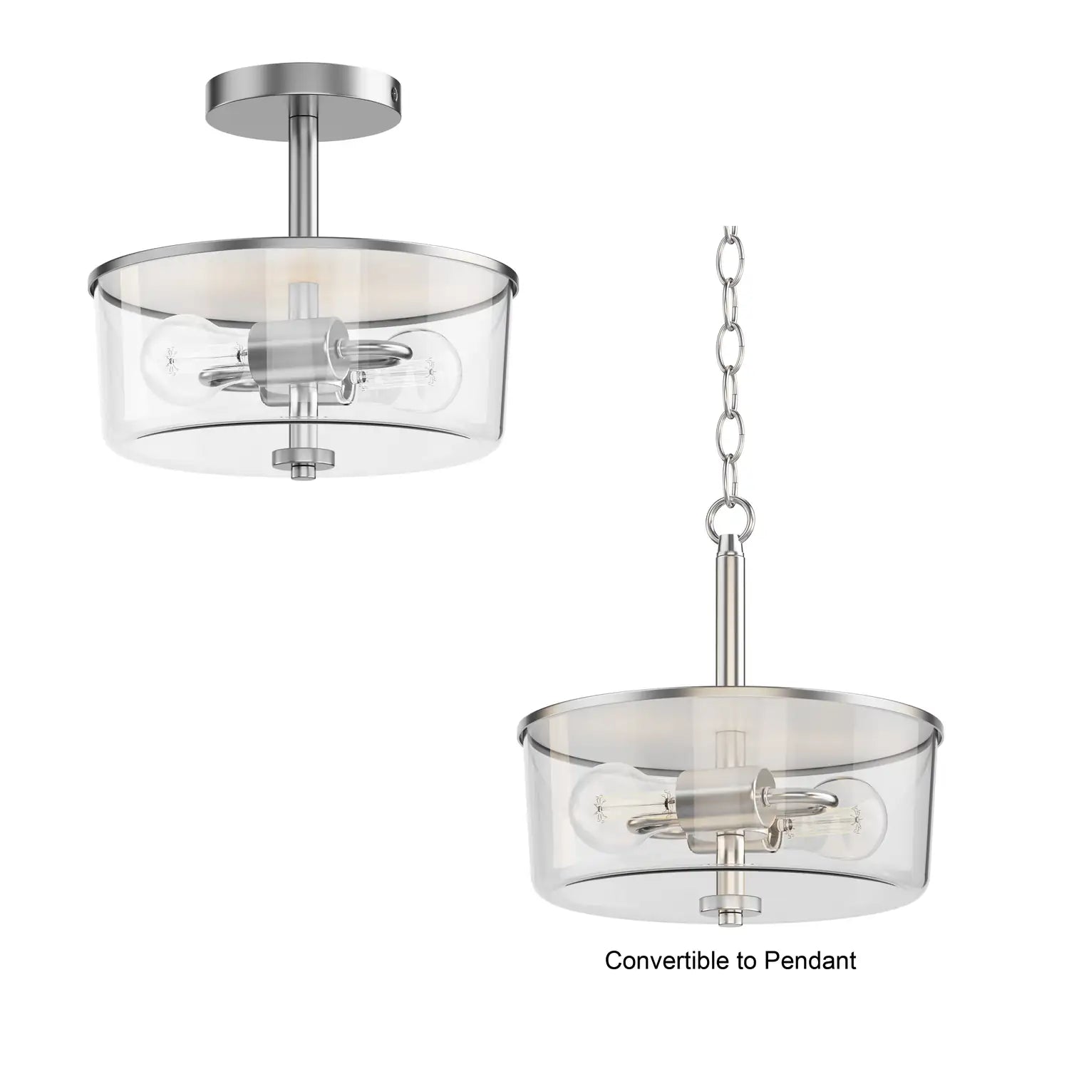 MAXIM, Fuller Semi Flush/Pendant Convertible, PENDANT LIGHT