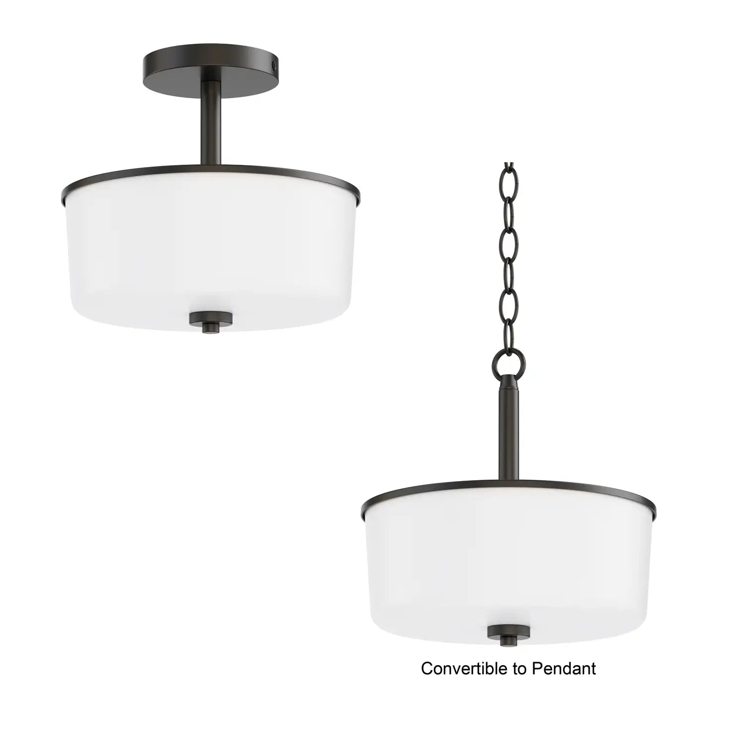 MAXIM, Fuller Semi Flush/Pendant Convertible, PENDANT LIGHT