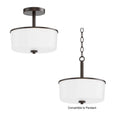 MAXIM, Fuller Semi Flush/Pendant Convertible, PENDANT LIGHT