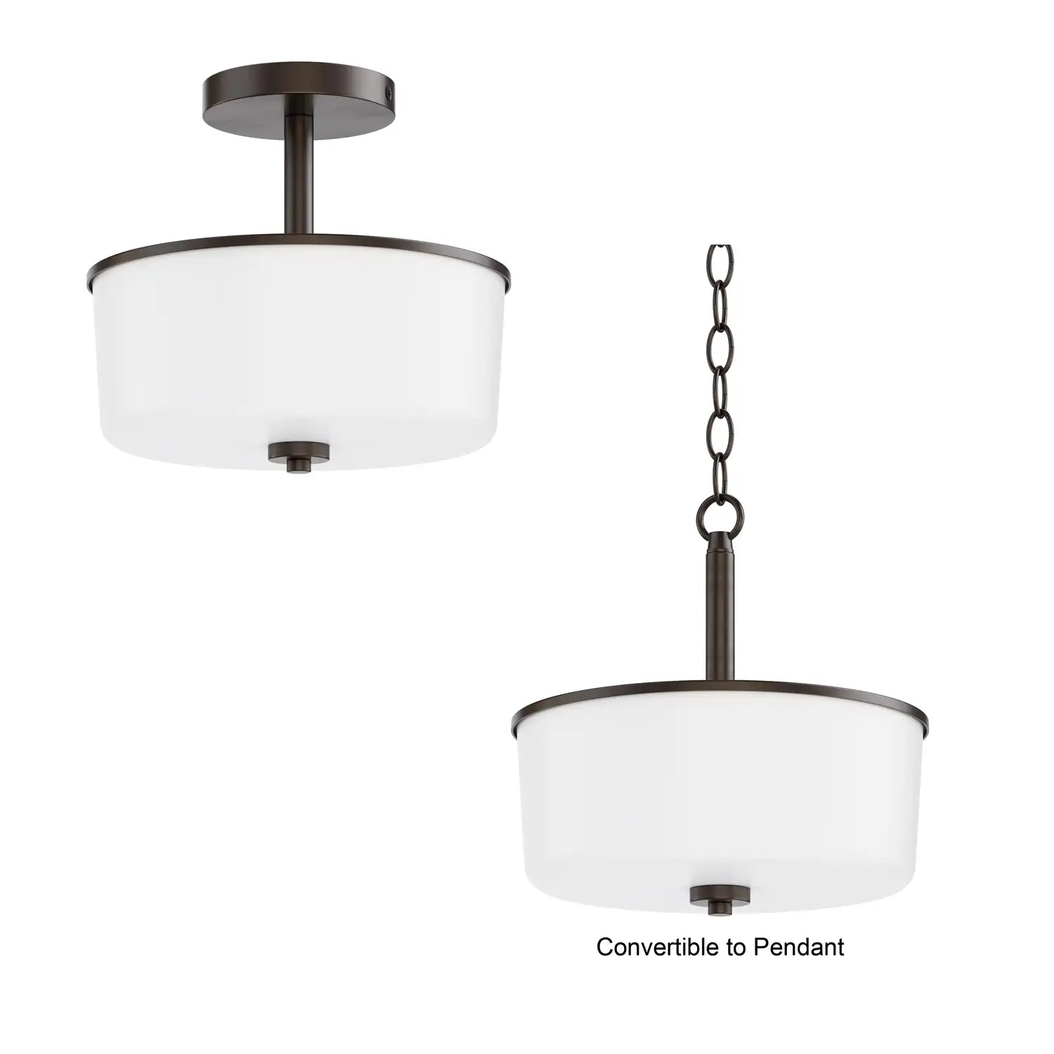 MAXIM, Fuller Semi Flush/Pendant Convertible, PENDANT LIGHT