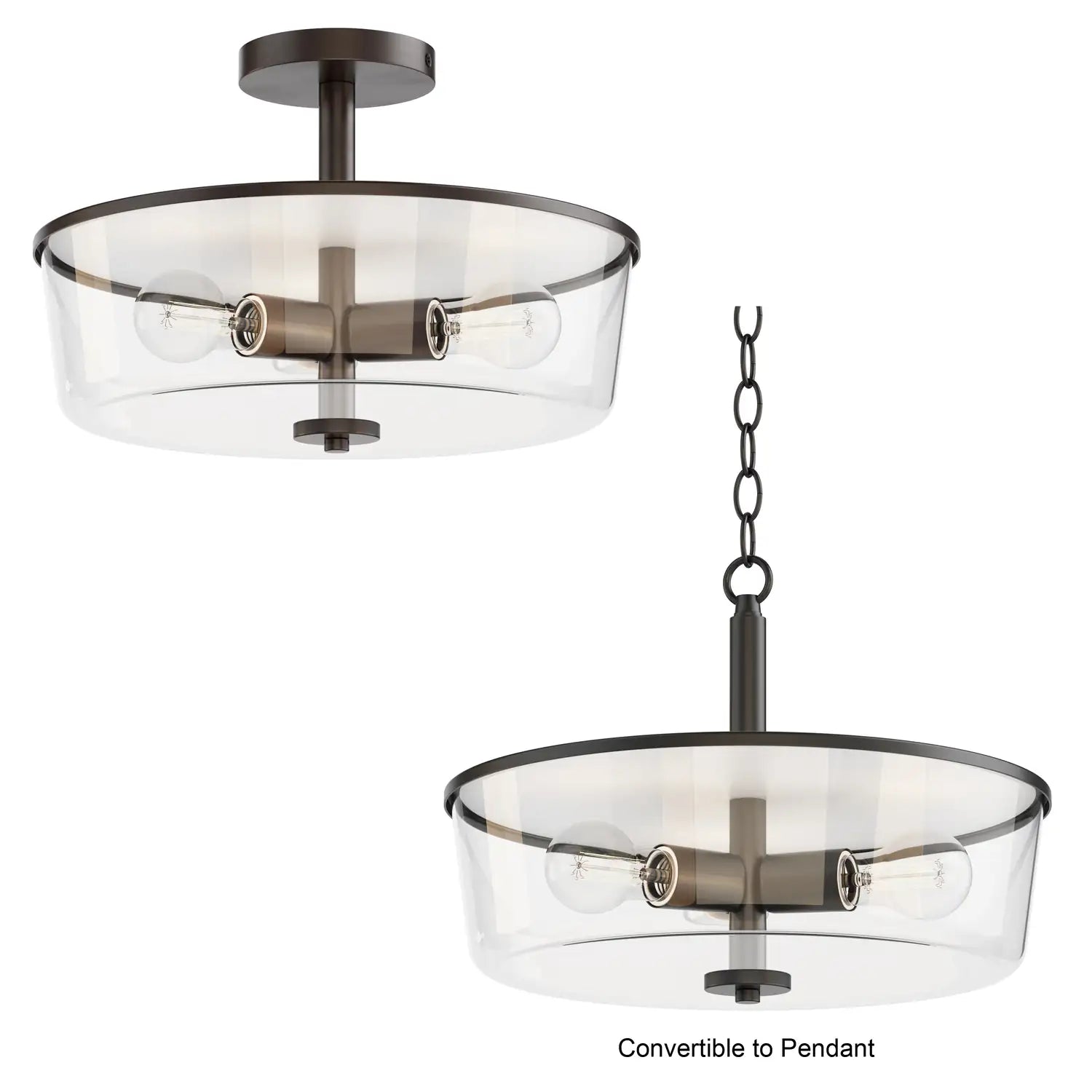 MAXIM, Fuller Semi Flush/Pendant Convertible, PENDANT LIGHT