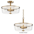 MAXIM, Fuller Semi Flush/Pendant Convertible, PENDANT LIGHT