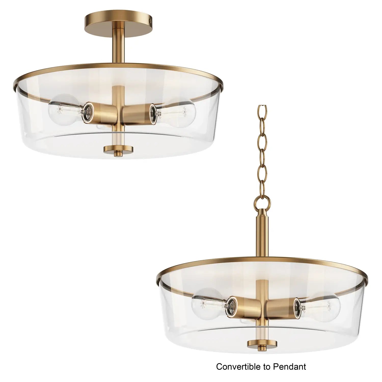 MAXIM, Fuller Semi Flush/Pendant Convertible, PENDANT LIGHT