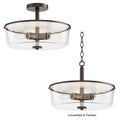 MAXIM, Fuller Semi Flush/Pendant Convertible, PENDANT LIGHT
