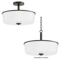 MAXIM, Fuller Semi Flush/Pendant Convertible, PENDANT LIGHT