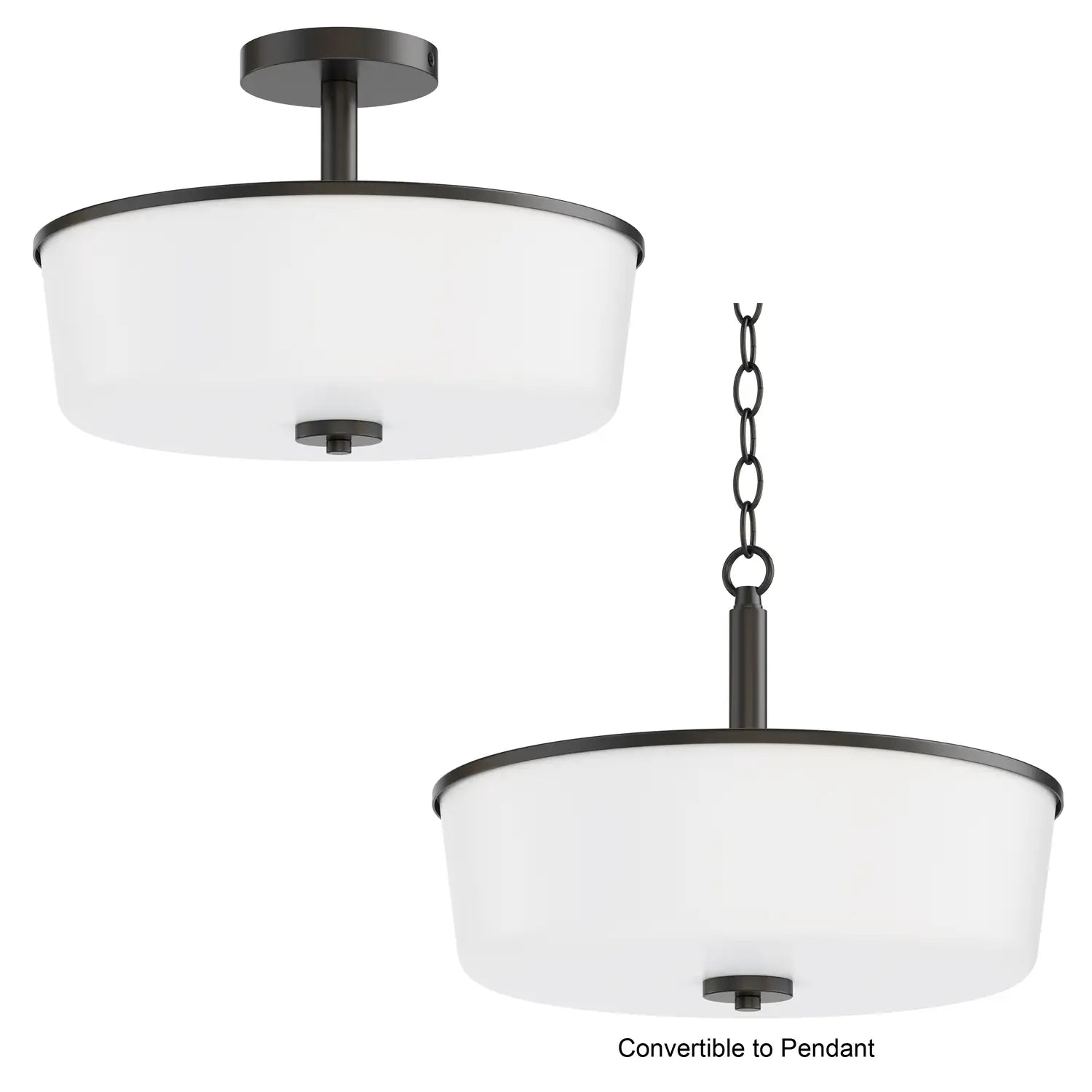 MAXIM, Fuller Semi Flush/Pendant Convertible, PENDANT LIGHT