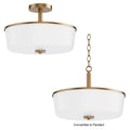 MAXIM, Fuller Semi Flush/Pendant Convertible, PENDANT LIGHT