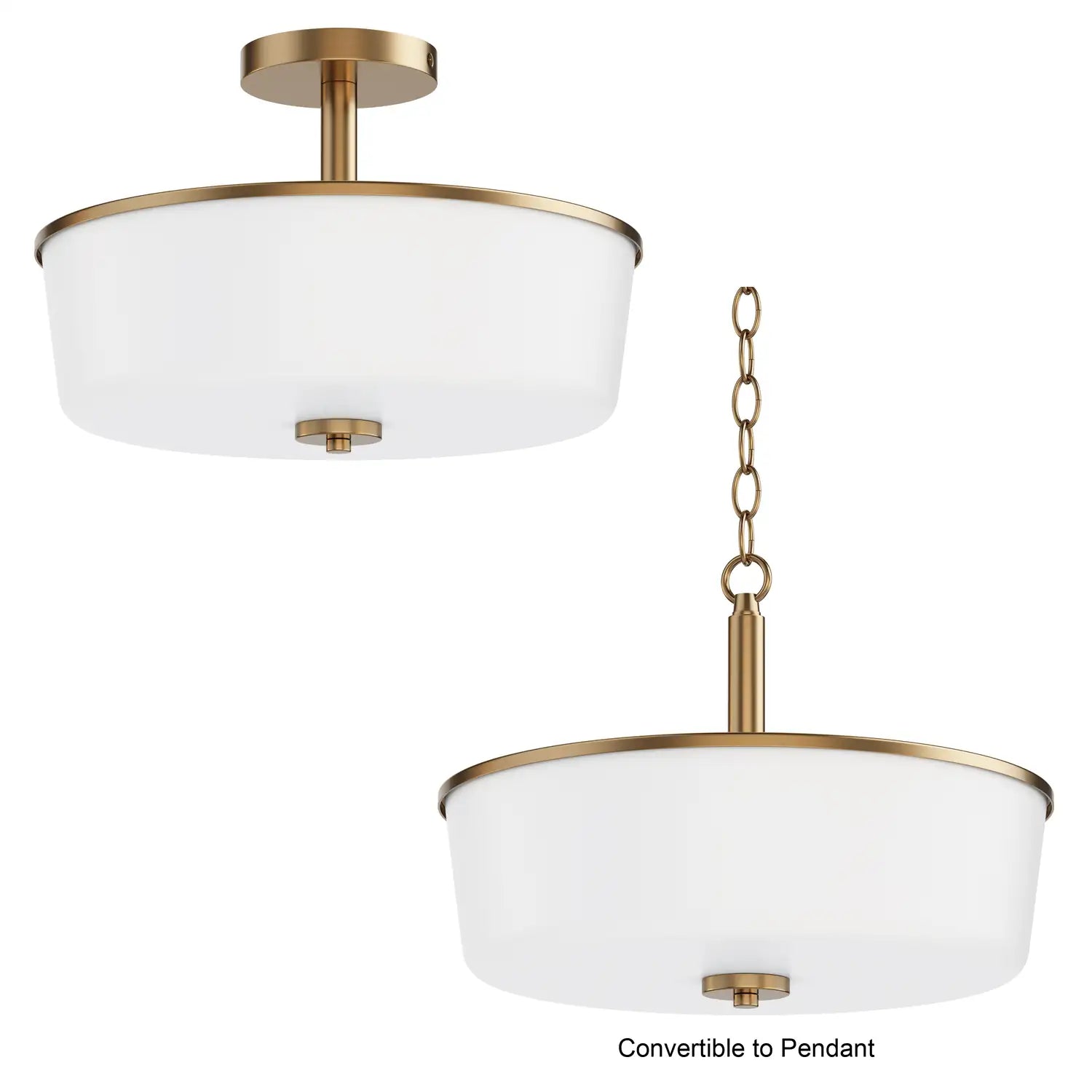 MAXIM, Fuller Semi Flush/Pendant Convertible, PENDANT LIGHT