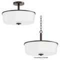 MAXIM, Fuller Semi Flush/Pendant Convertible, PENDANT LIGHT